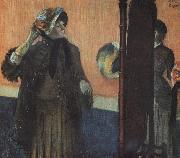 Edgar Degas At the Milliner's_m painting